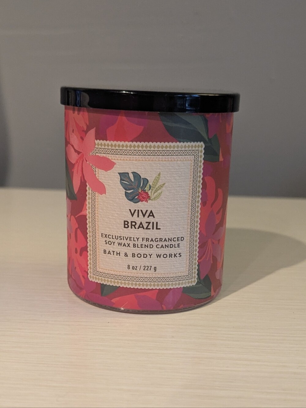 Bath & Body Works Viva Brazil Scented Single Wick Jar Candle